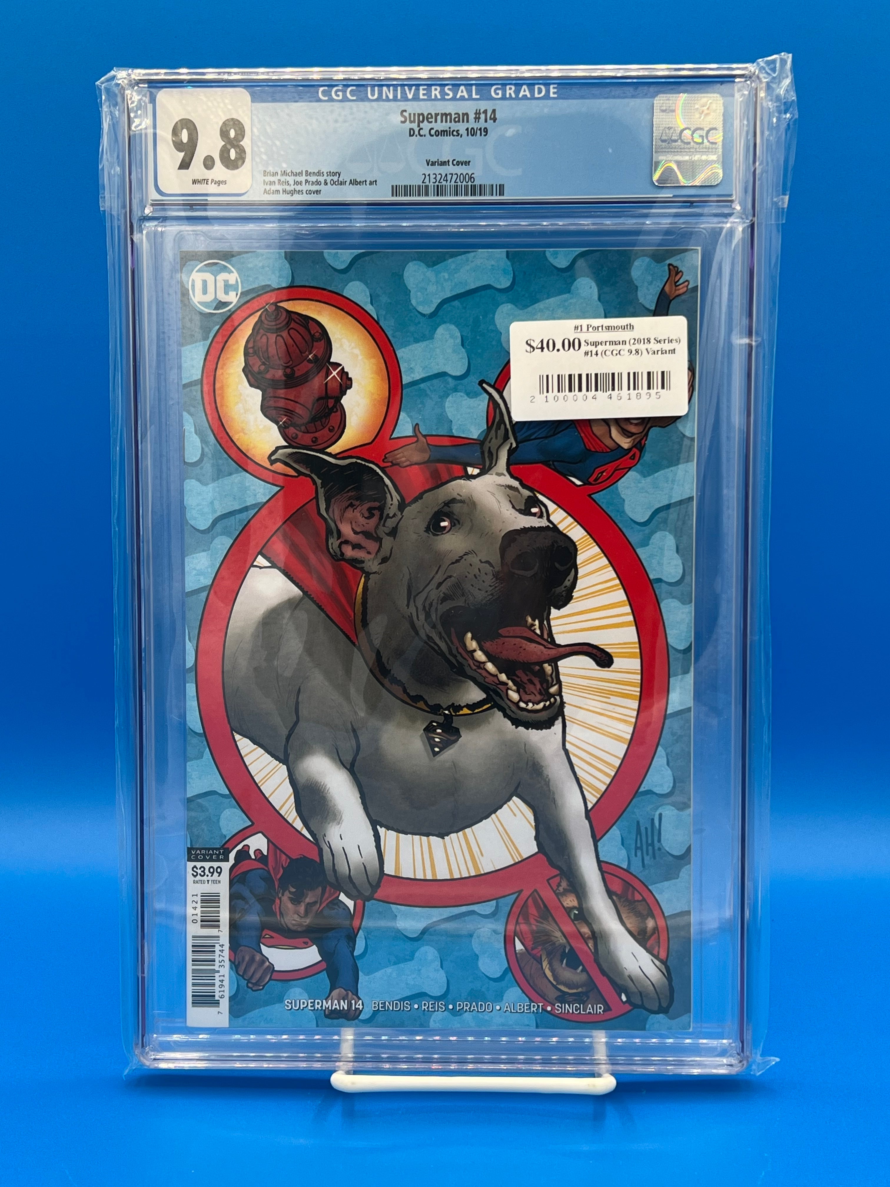 Superman (2018 Series) #14 (CGC 9.8) Variant