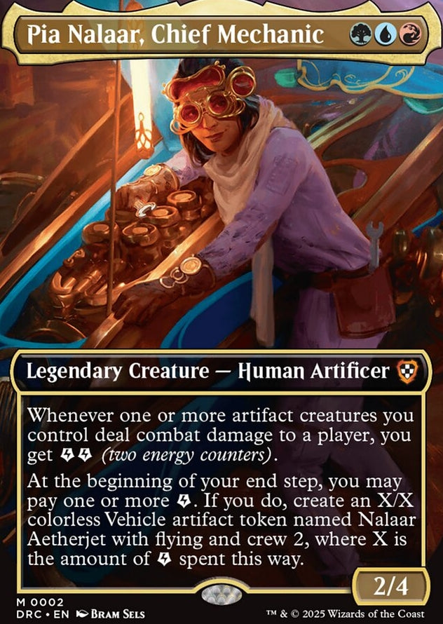 Pia Nalaar, Chief Mechanic [ #0002 Borderless ] (DRC-M)
