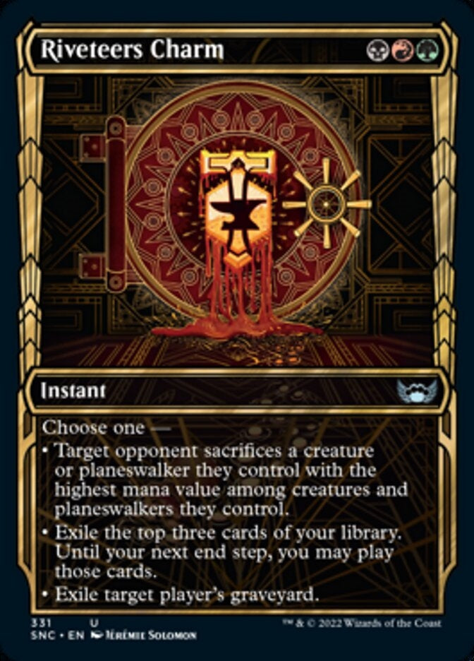 Riveteers Charm [ #331 Golden Age Showcase ] (SNC-U)