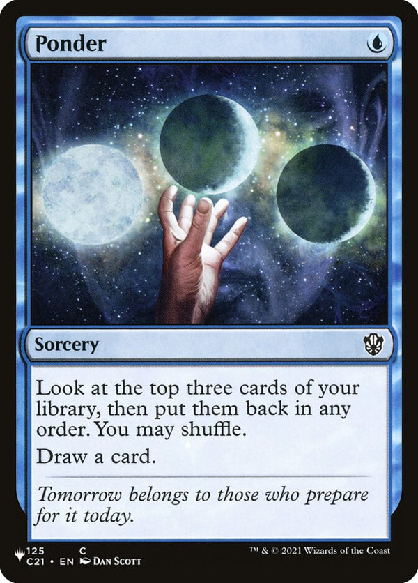 Ponder (C21-C-LIST)