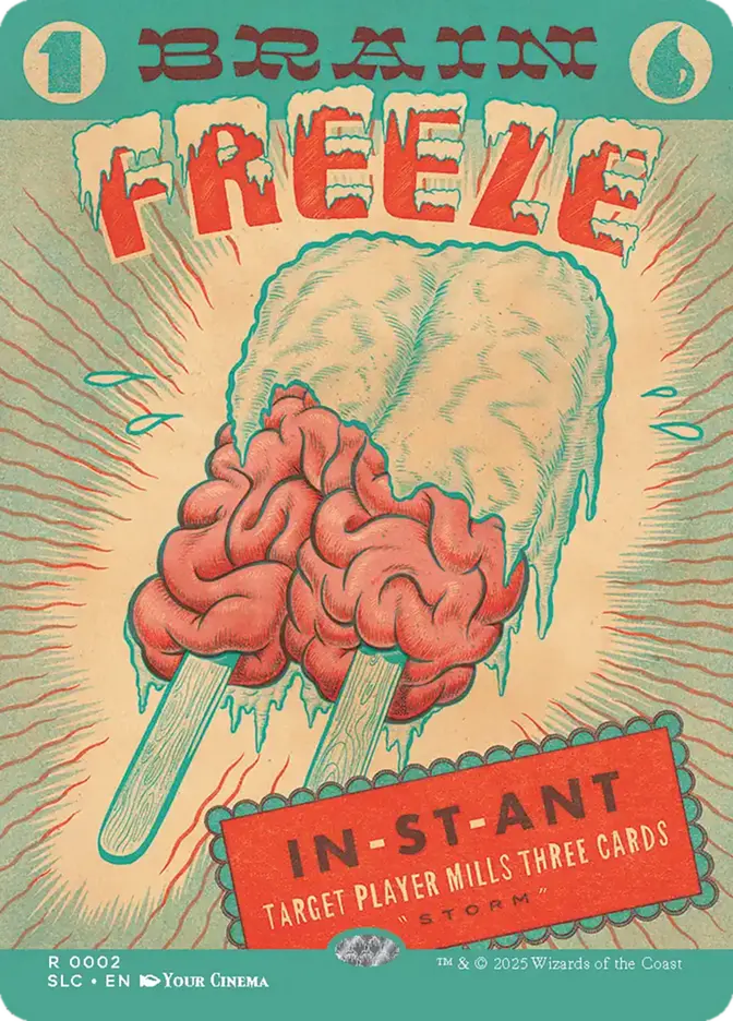 Brain Freeze [#0002] (SLC-R) Foil Near Mint