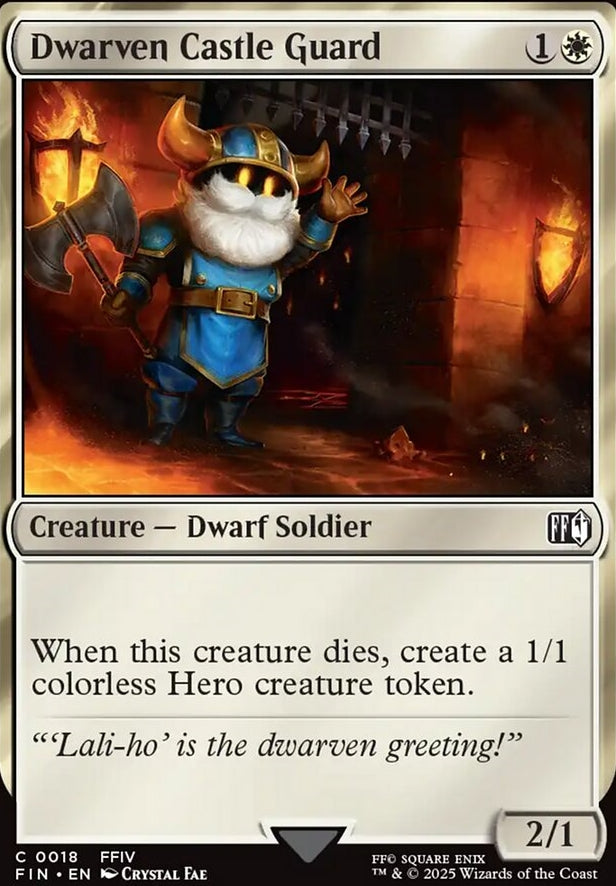 Dwarven Castle Guard [ #0018 ] (FIN-C)