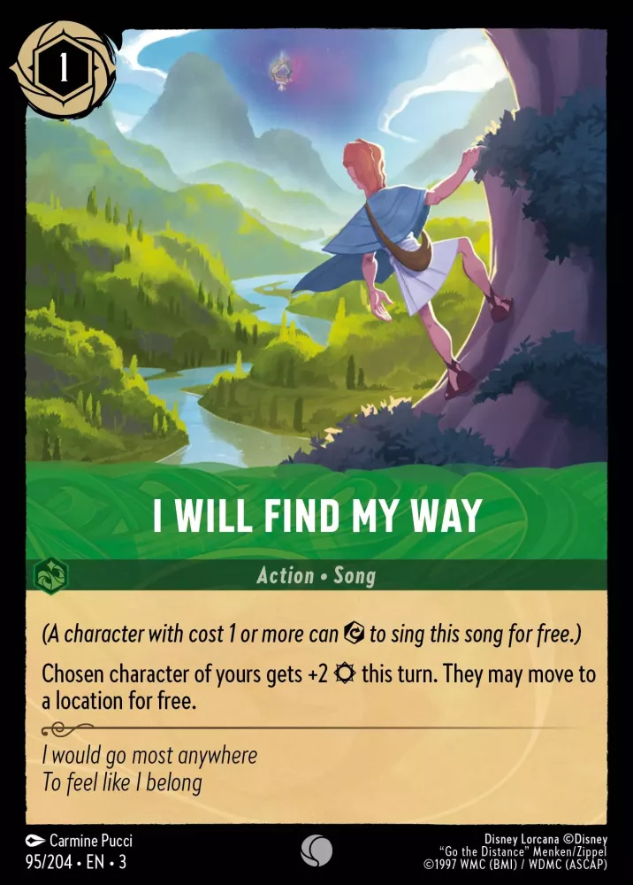 I Will Find My Way (Into the Inklands 095/204) Common - Near Mint