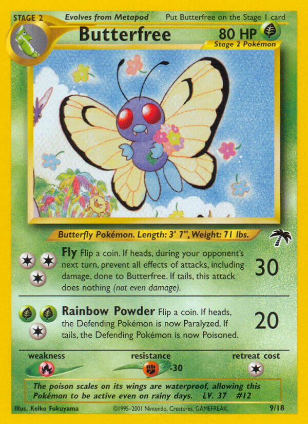 Butterfree - 09/18 (SI) Promo - Near Mint