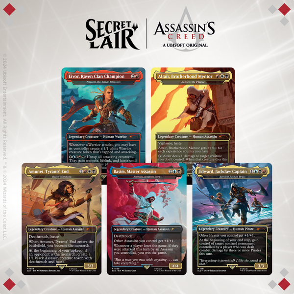 MTG: Secret Lair x Assassin's Creed: Lethal Legends