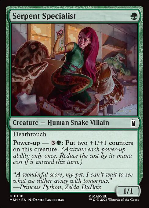 Serpent Specialist [ #0186 ] (MSH-C)