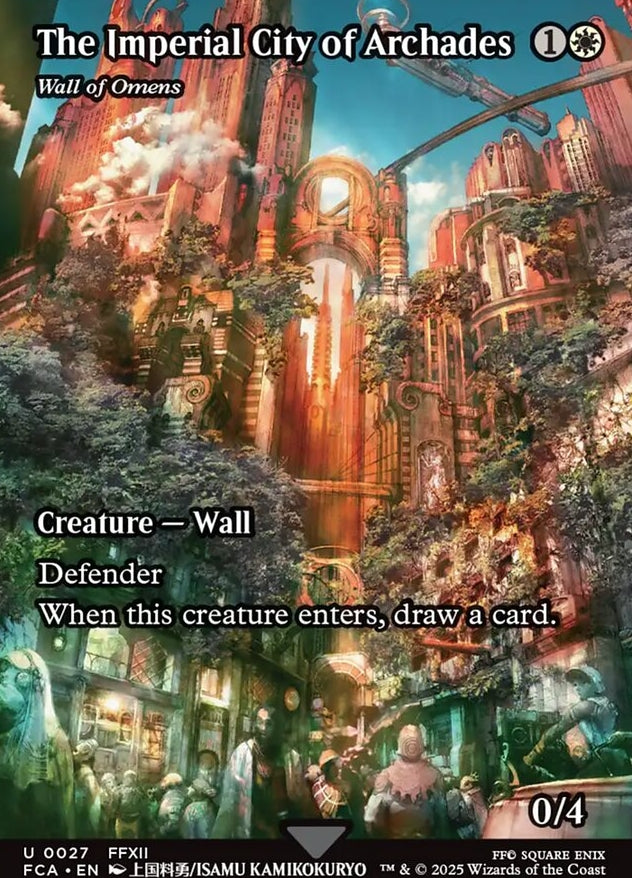 The Imperial City of Archades - Wall of Omens [ #0027 Showcase ] (FCA-U)