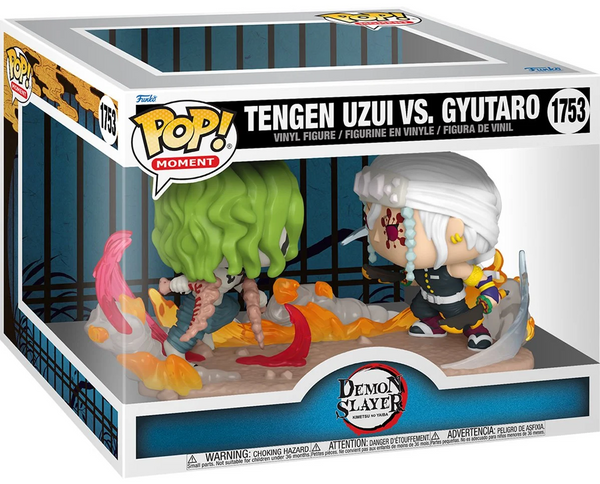 POP Figure Moment: Demon Slayer #1753 - Tengen Uzui Vs. Gyutaro