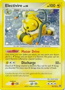 Electivire - 25/132 (PR) - Deck Exclusives (DP Secret Wonders) Holo Rare Moderate Play