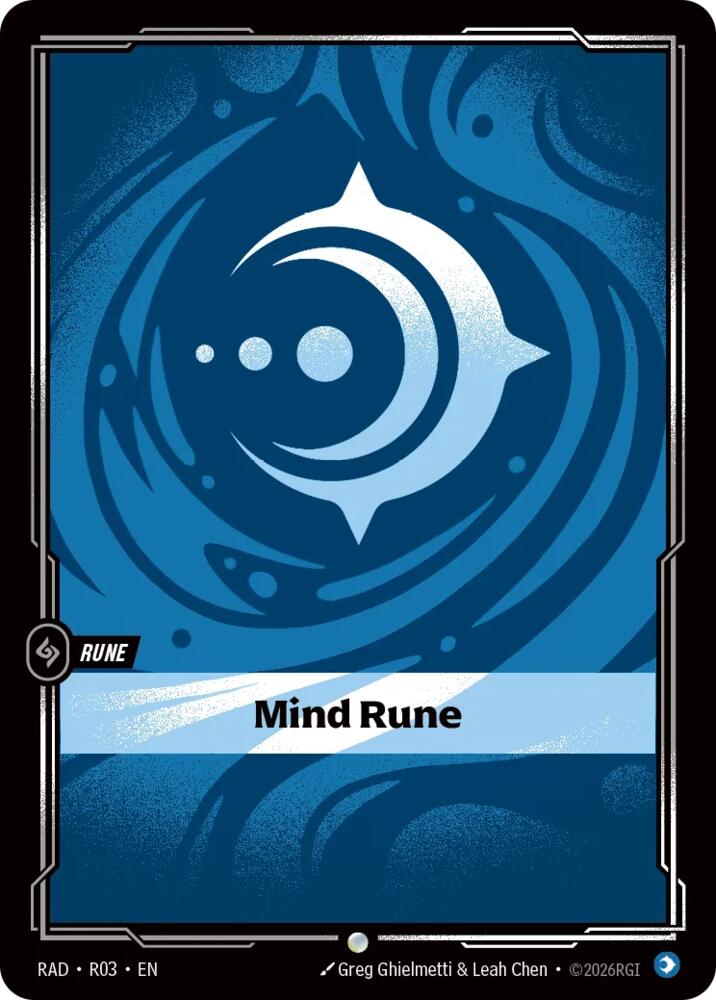 Mind Rune - R03 (RAD) Common