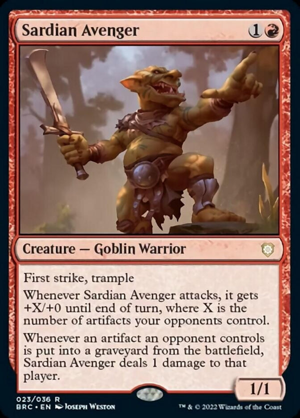 Sardian Avenger (BRC-R)