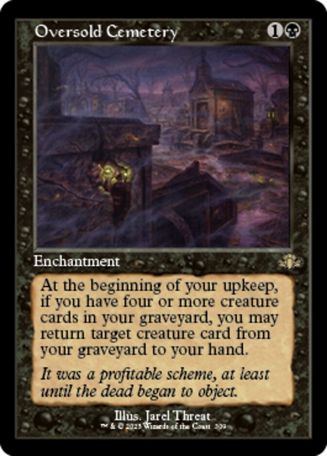 Oversold Cemetery [#309 Old Frame Bonus Sheet] (DMR-R)