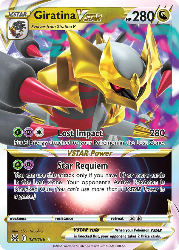 Giratina VSTAR - 131/196 (SWSH11) Ultra Rare - Near Mint Holofoil