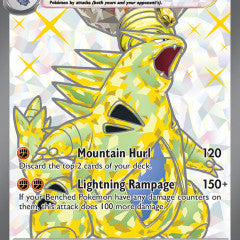 Tyranitar ex - 211/197 - 211/197 (OBF) Ultra Rare - Light Play Holofoil