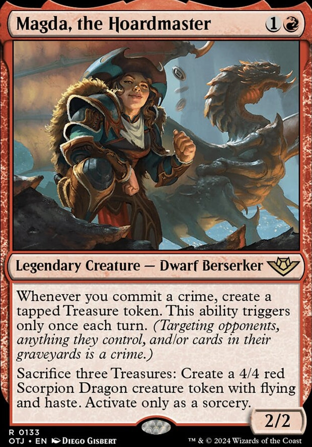 Magda, the Hoardmaster [#0133] (OTJ-R-FOIL)