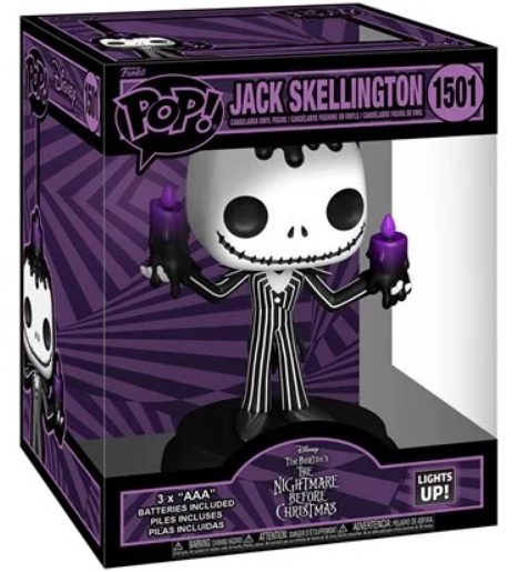 POP Figure: The Nightmare Before Christmas #1501- Jack Skellington Halloween Light-Up