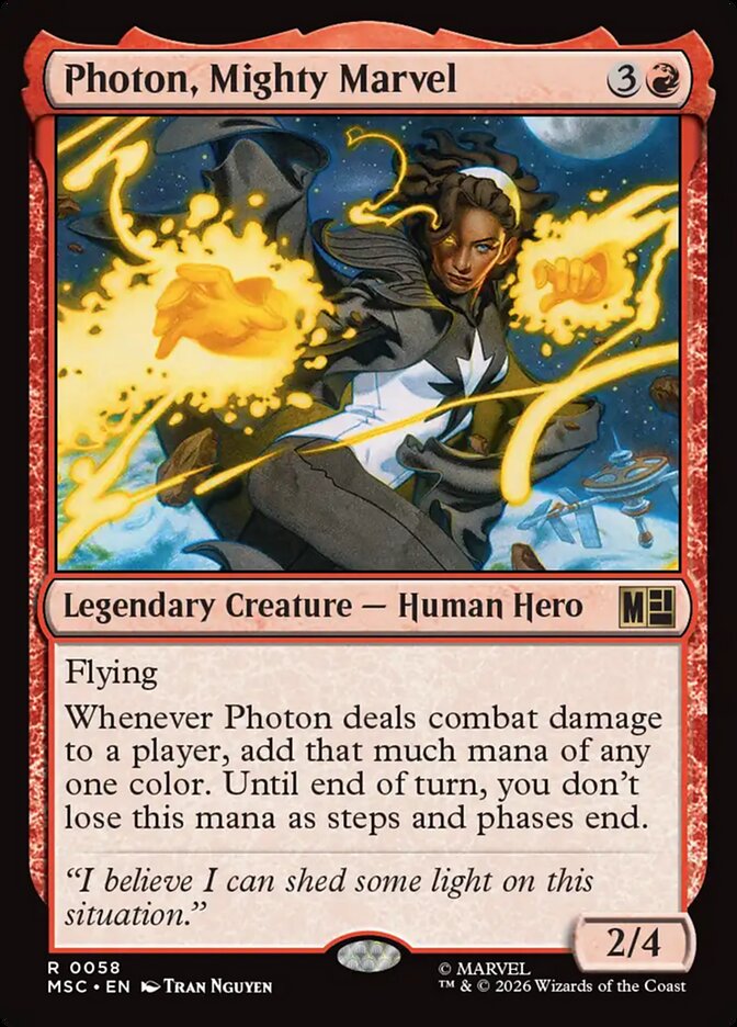 Photon, Mighty Marvel [ #0058 ] (MSC-R)