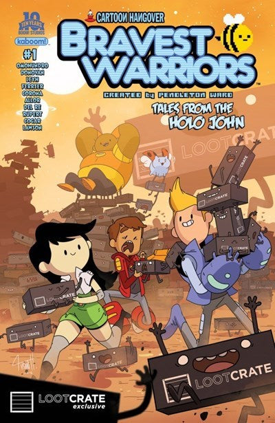 BRAVEST WARRIORS (2015 Series) #1 (9.4) LootCrate Exclusive
