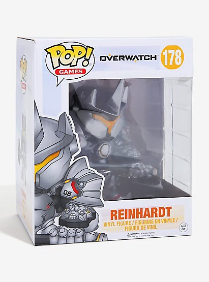 POP Figure (6 Inch): Overwatch #0178 - Reinhardt