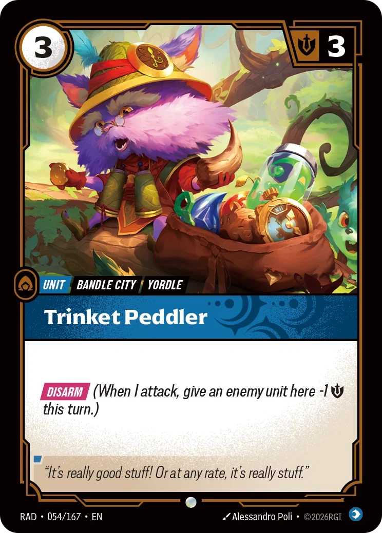Trinket Peddler - 054/167 (RAD) Common