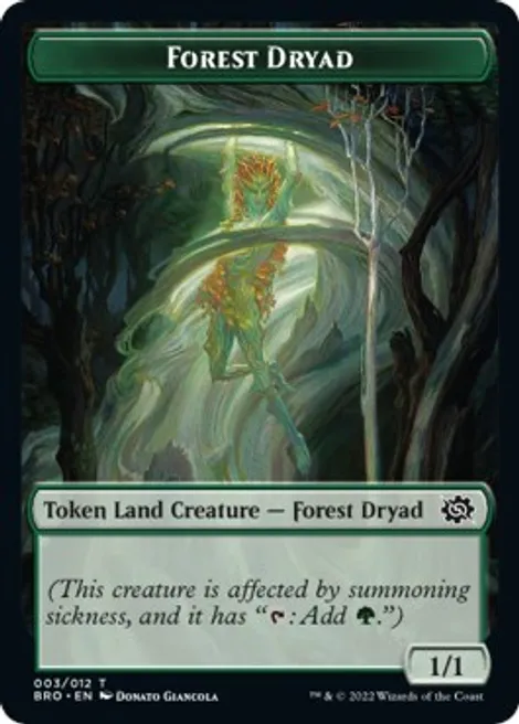 Forest Dryad Token (BRO-T)