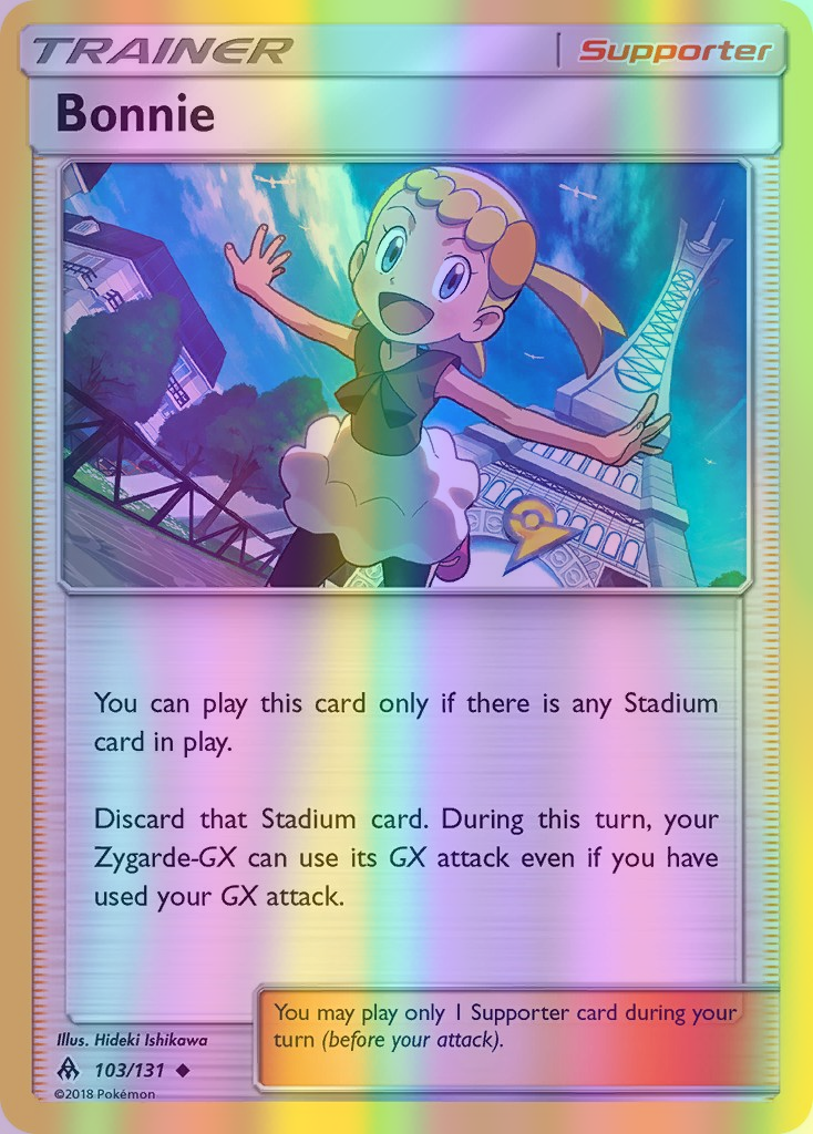 Bonnie - 103/131 (FLI) Uncommon - Near Mint Reverse Holofoil