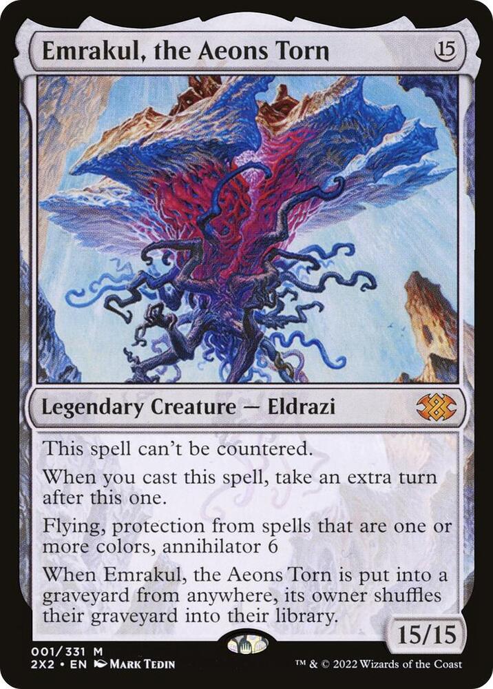 Emrakul, the Aeons Torn (2X2-M) Light Play