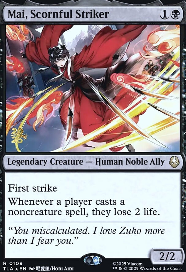 Mai, Scornful Striker [ #0109 ] (TLA-R)