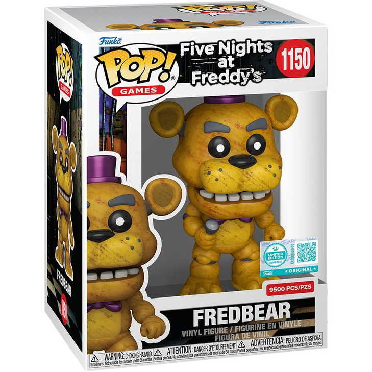 POP Figure: Five Nights at Freddy's #1150 - Fredbear (EE)