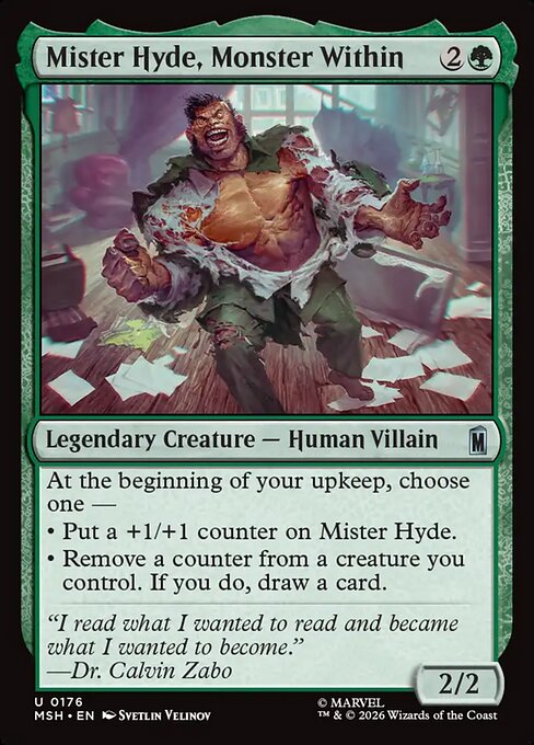 Mister Hyde, Monster Within [ #0176 ] (MSH-U)