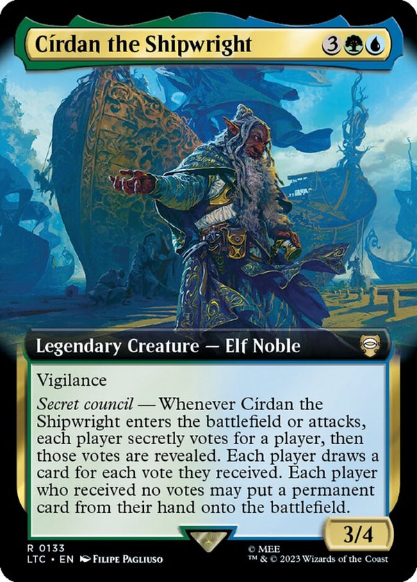 Cirdan the Shipwright [#0133 Extended Art] (LTC-R)