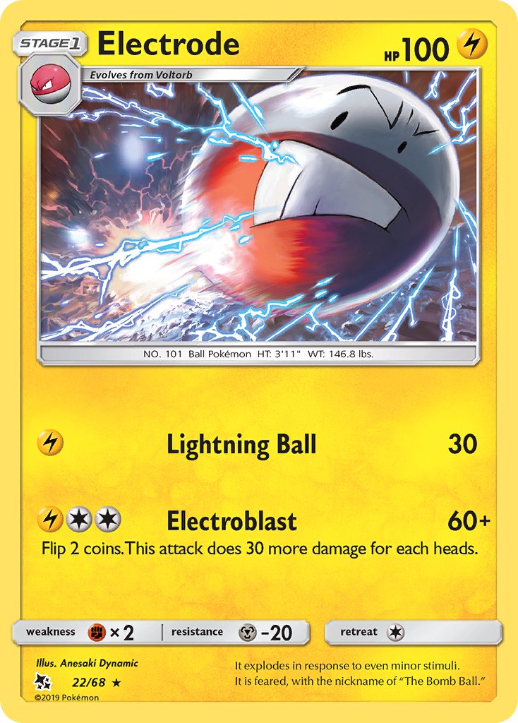 Electrode - 22/68 (HIF) Rare - Near Mint
