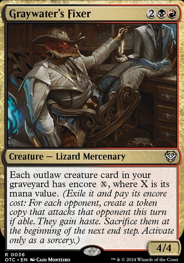 Graywater's Fixer [#0036] (OTC-R)