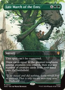 Last March of the Ents [ #0027 Borderless ] (HOC-M)