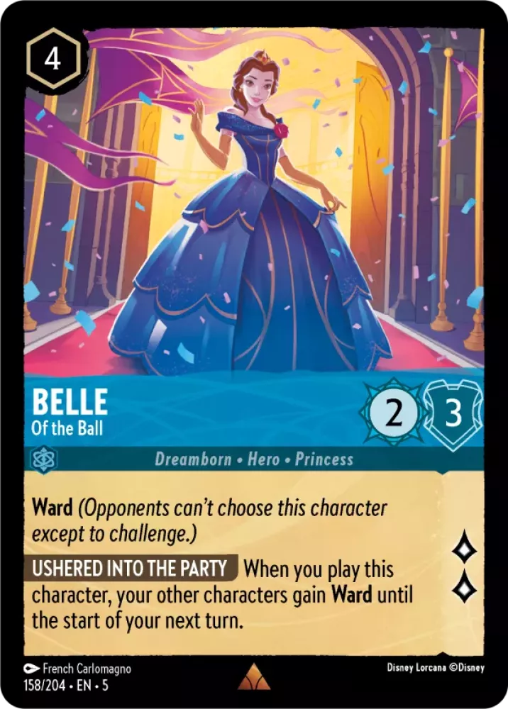 Belle - Of the Ball (Shimmering Skies 158/204) Rare - Near Mint