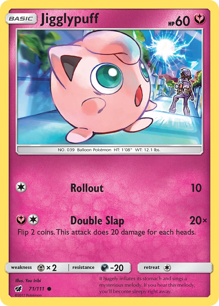 Jigglypuff - 071/111 (CIN) Common - Near Mint