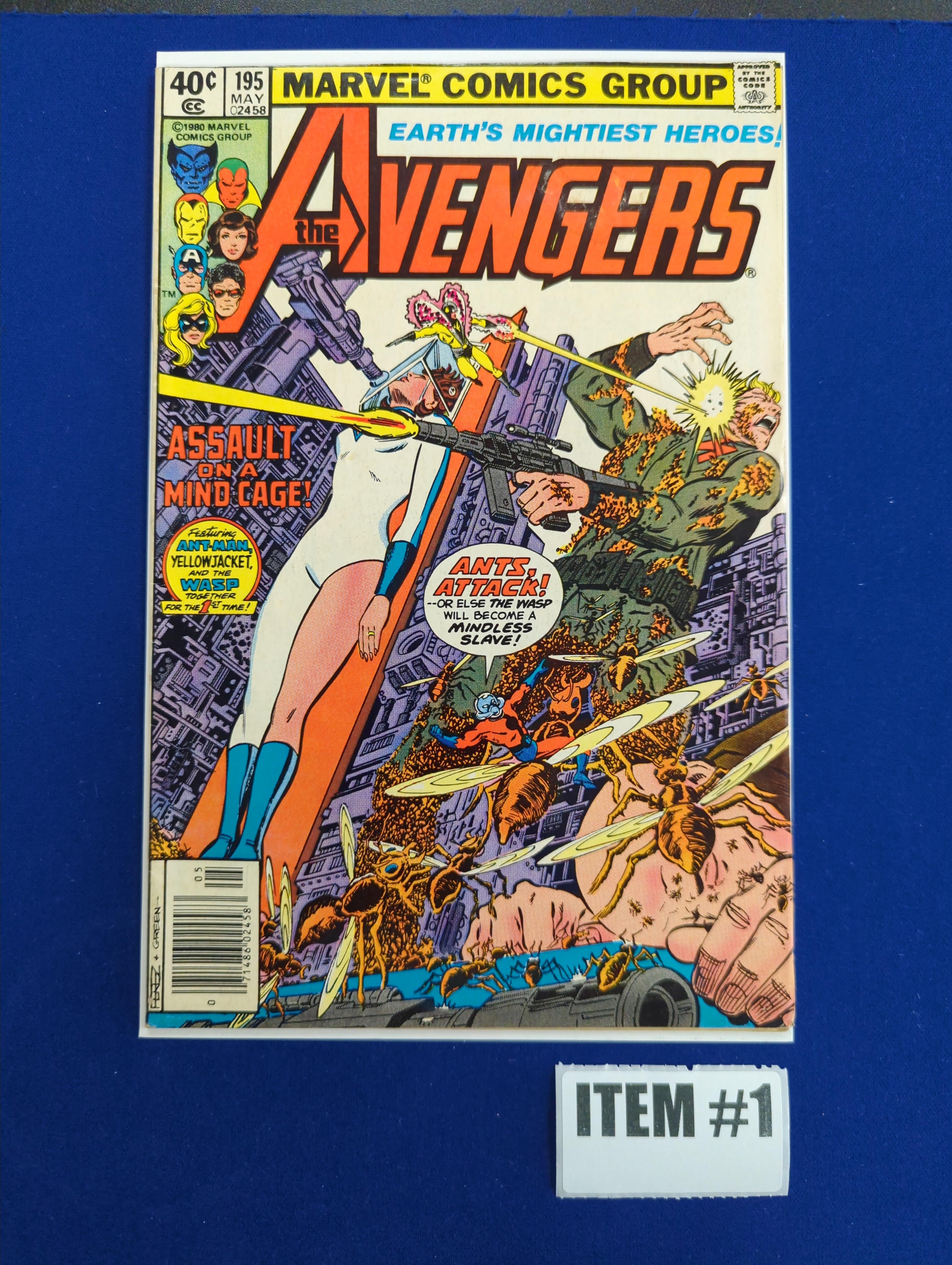 Avengers (1963 Series) #195 (6.0) Cameo of Taskmaster, Bondage Cover