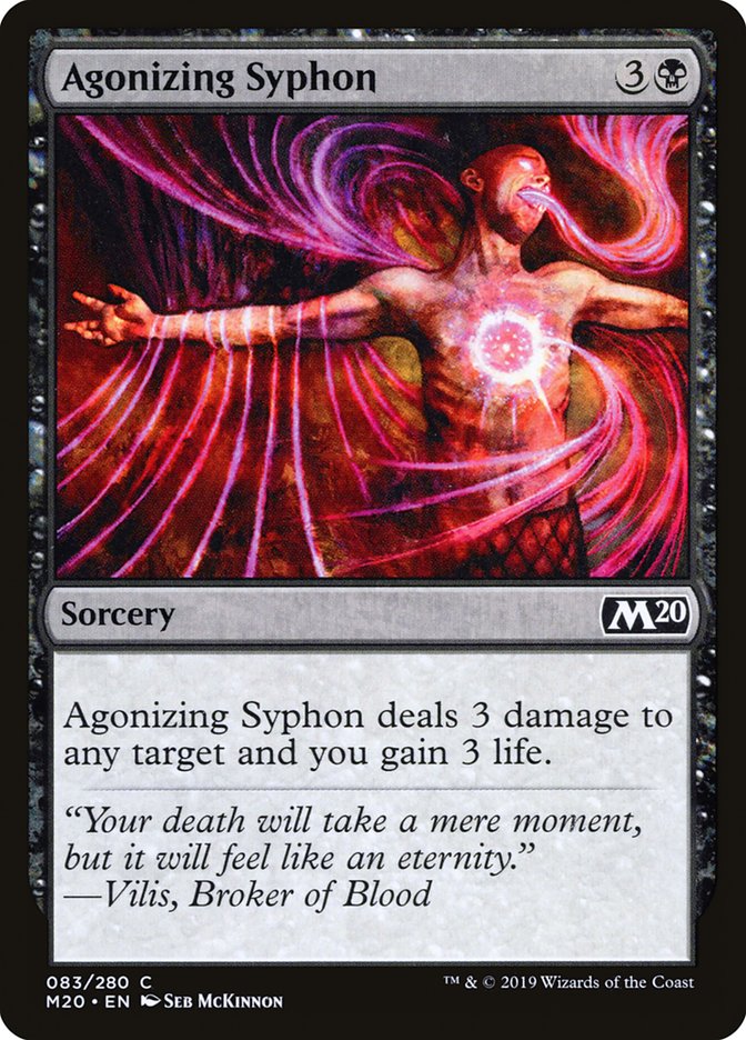 Agonizing Syphon (M20-C-FOIL)