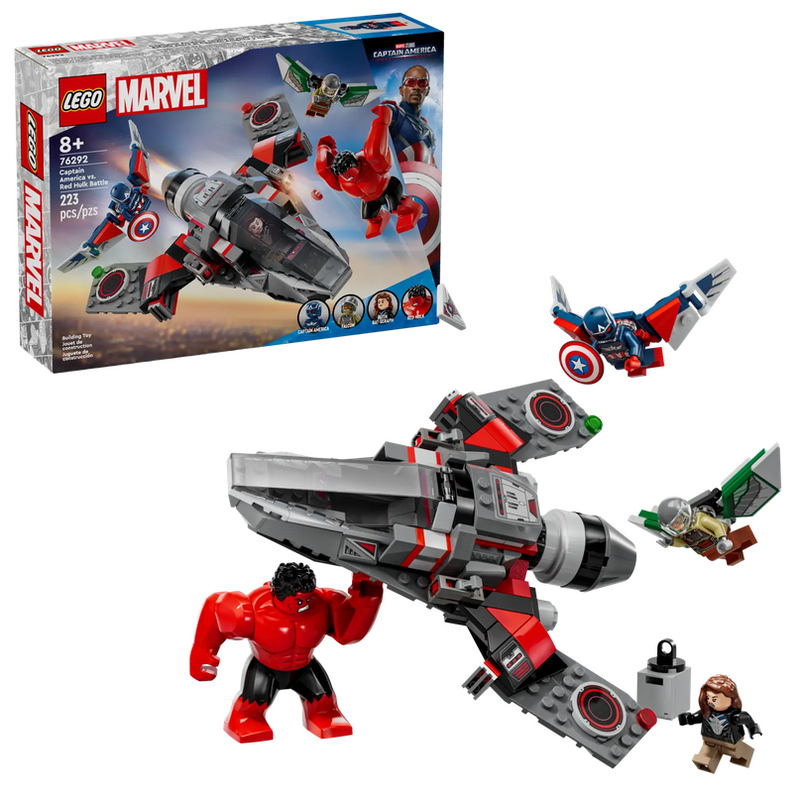 Lego: Marvel - Captain America: Brave New World - Captain America vs Red Hulk Battle (76292)