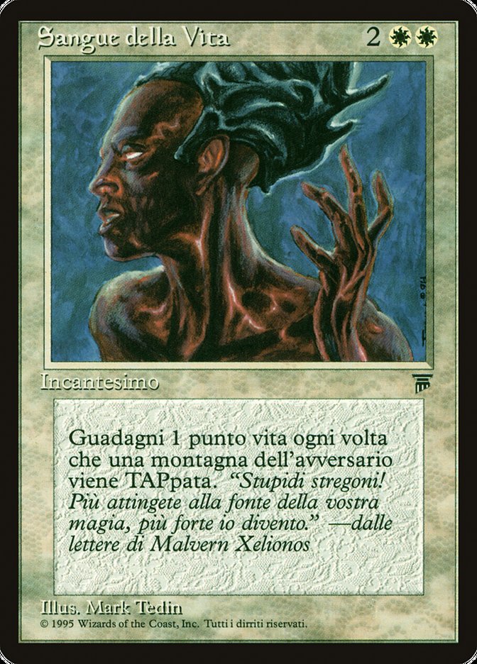 Lifeblood (LEG-R) Italian