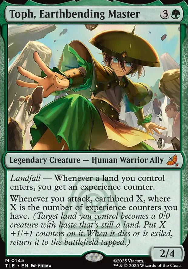 Toph, Earthbending Master [ #0145 ] (TLE-M)