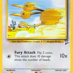 Doduo - 072/130 (BS2) Common Unlimited -  Heavily Play