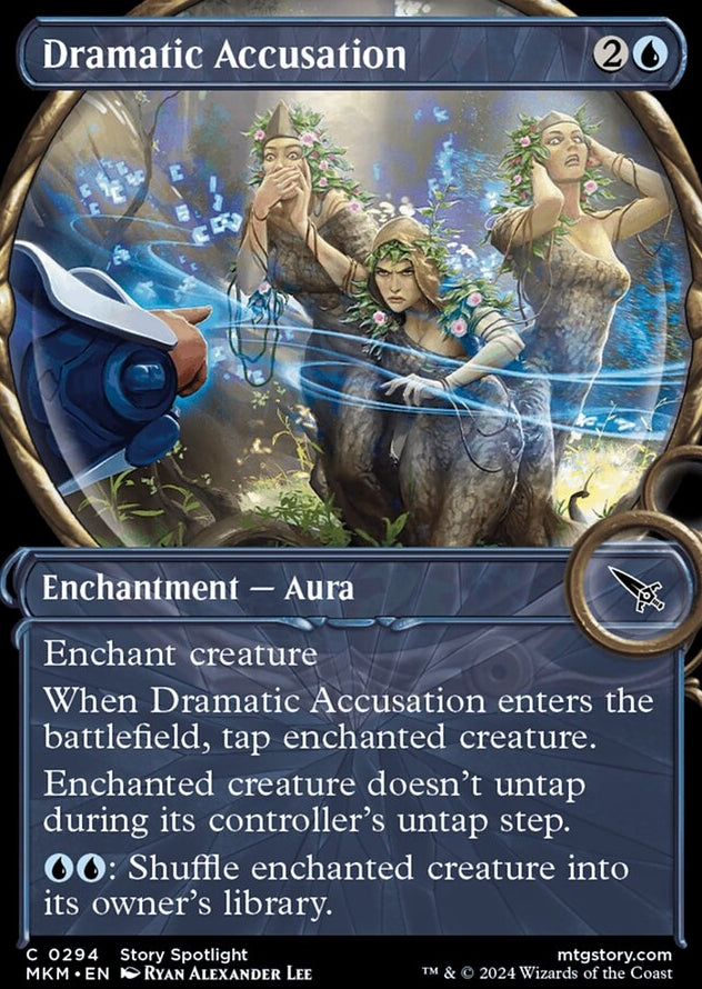 Dramatic Accusation [#0294 Magnified Showcase] (MKM-C-FOIL)