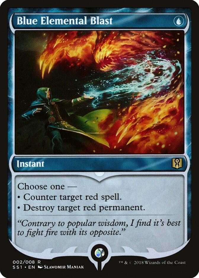 Blue Elemental Blast (SS1-R)
