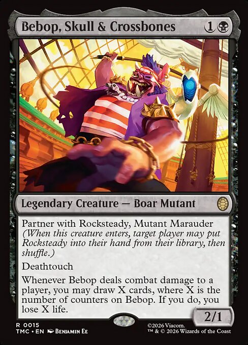 Bebop, Skull & Crossbones [ #0015 ] (TMC-R)