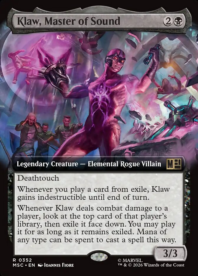 Klaw, Master of Sound [ #0352 Extended Art ] (MSC-R)