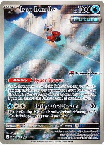 Iron Bundle (Pokemon Center Exclusive) - 066 (SVP) Promo - Light Play Holofoil