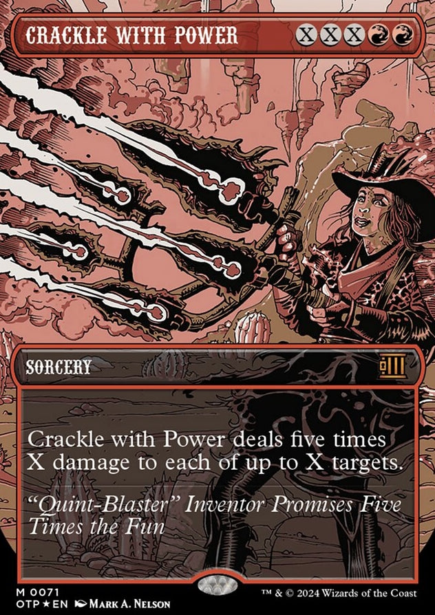 Crackle with Power [#0071 Textured Foil] (OTP-M)