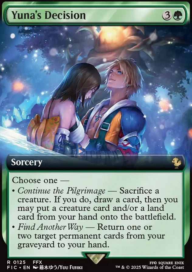 Yuna's Decision [ #0125 Extended Art ] (FIC-R)