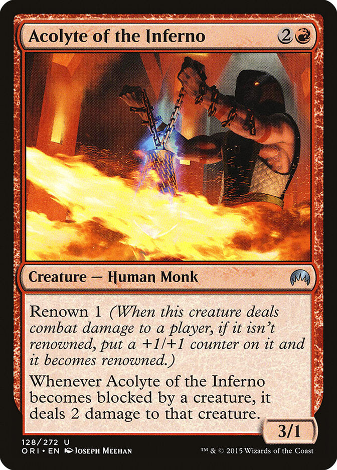 Acolyte of the Inferno (ORI-U-FOIL)